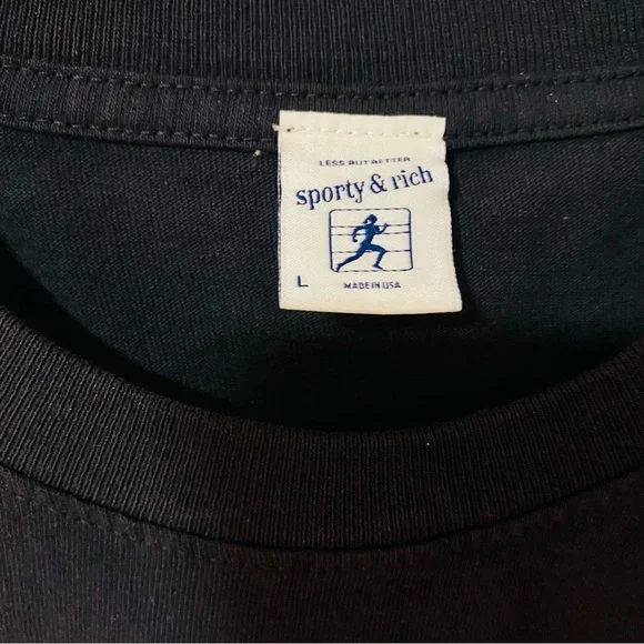 SPORTY & RICH T-SHIRT - Picture 3 of 4